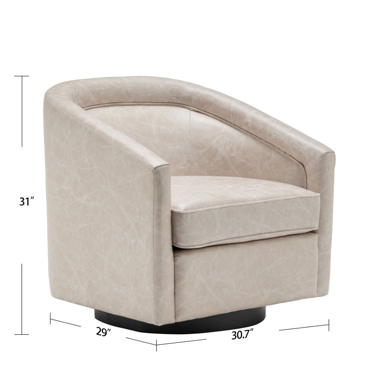 Wilmore swivel barrel chair hot sale